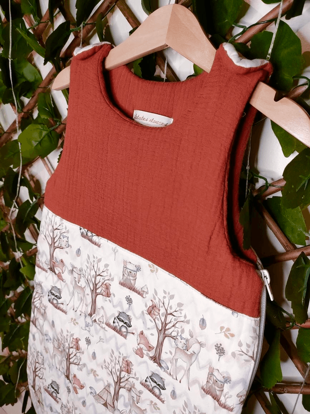 Gigoteuse hiver 3-6 mois - Personnalisable 