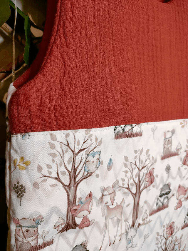 Gigoteuse hiver 3-6 mois - Personnalisable 