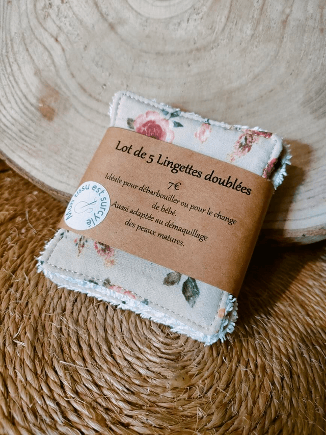 Lot de 5 lingettes rétro 